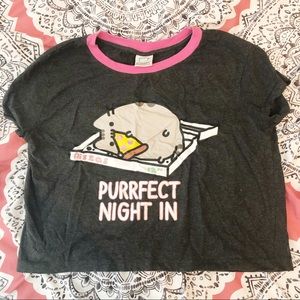 Pusheen Crop Top